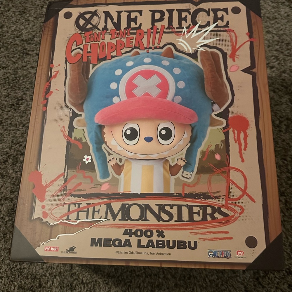 One Piece Chopper Popmart Labubu Mega 400x